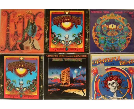 GRATEFUL DEAD & RELATED LPs. More of the same high quality lot of LPs now; x included with original pressings and limited edi