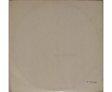 THE BEATLES - WHITE ALBUM (UK STEREO ORIGINAL COPY NUMBER 0607989). A well presented original UK stereo copy of the famous ep