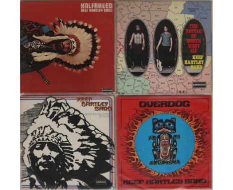 KEEF HARTLEY BAND - UK LPs. Sticking around in the North West with this extremely well presented pack of 4 x original UK Dera
