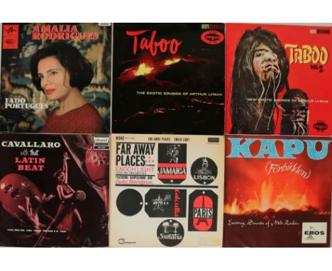 EXOTICA/PLAYS/RADIO BROADCAST LPs. Dynamic and exciting selection of 10 x LPs with 2 x LP box sets. Titles/performances are T