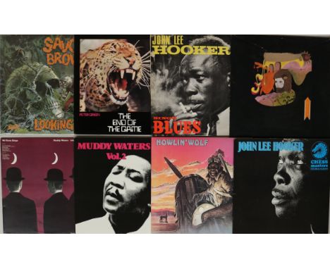 ELECTRIC BLUES LPs. Lightning collection of 22 x LPs with original title LPs and essential comps too! Artists/titles include 