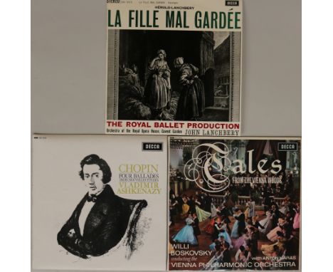 CLASSICAL - (UK) DECCA SXL STEREO ED1/2 LP WORKS. Fantastic trio of LPs including 2 ED1s. Works are Ferdinand Hérold and John