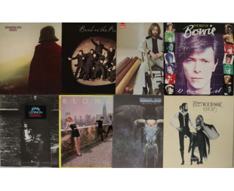 70s/80s CLASSIC ROCK & POP. 55 x classic LPs to get spinning. Artists/titles include Wishbone Ash - Argus (black/blue labels 