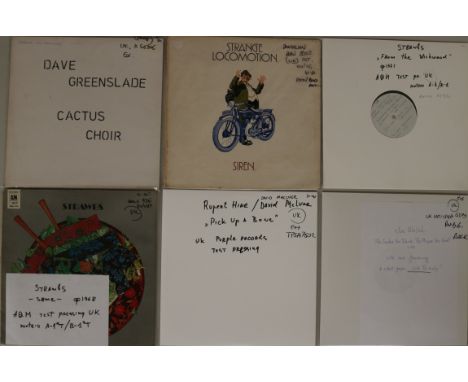 TEST PRESSINGS - PROG/CLASSIC/BLUES ROCK - UK ISSUED LPs. Another monster collection of 6 x rare UK issued white label test p