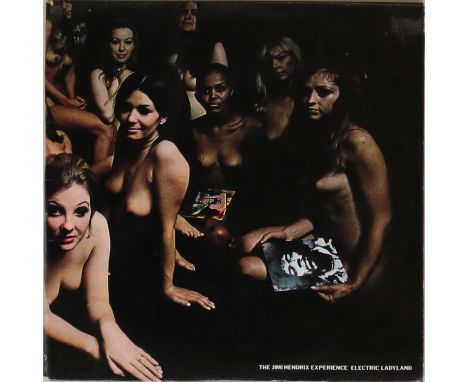 THE JIMI HENDRIX EXPERIENCE - ELECTRIC LADYLAND (UK TRACK 2657 001). A fantastic '2nd' white text pressing of the seminal 196