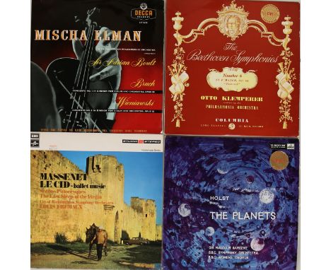 CLASSICAL LPs - FIRST EDITIONS. Terrific bundle of 4 x collectable 1st UK edition performances. Releases are Mischa Elman wit