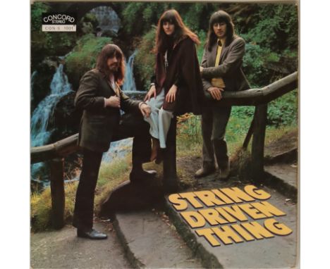 STRING DRIVEN THING - S/T LP (UK 1ST CONCORD RELEASE CON-S 1001). The extremely rarely seen (indeed, only 100 copies were eve