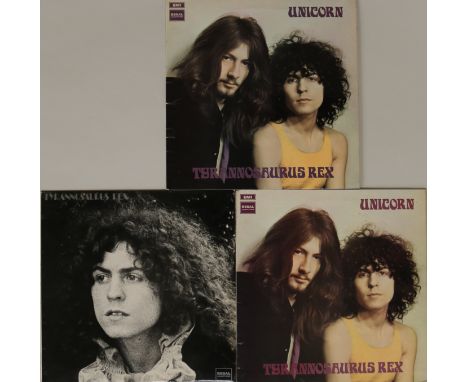 TYRANNOSAURUS REX - REGAL ZONOPHONE LPs. Outstanding selection of 3 x original Regal Zonophone LPs. Titles are Unicorn (stere