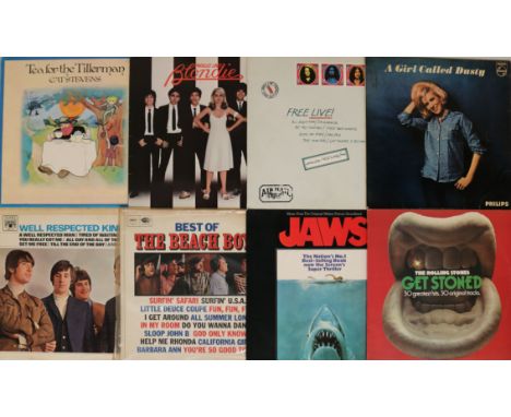 60s-70s CLASSIC ROCK & POP LPs. Cool selection of 22 x classic LPs. Artists/titles include Cat Stevens - Tea For The Tillerma