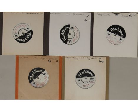 BLACK SWAN RECORDS - 7". More expert UK issued Reggae now with this superb condition bundle of 5 x 45s on Island's baby broth