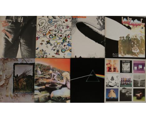 CLASSIC ROCK & POP - LPs/12" & 7". Neat collection of 34 x LPs with 14 x 12" and around 20 x 45s. Artists/titles include Led 