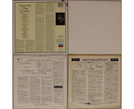 KYUNG WHA CHUNG - CON AMORE (DECCA 417 289-1) & OTHER CLASSICAL WORKS. Lovely selection of 4 x LPs including the scarce 1987 