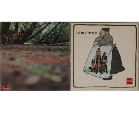 FAT MATTRESS. The 2 x original UK (Polydor) pressing LPs from Noel Redding Fat Mattress. Titles are Fat Mattress (586056 - Ex
