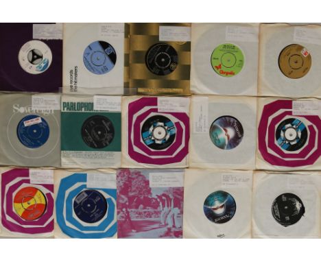 UK (ISSUED) PROG/ROCK/PSYCH 7" - STOCK ISSUES. Marvelous collection of over 140 x 7" loaded with scarce 45s chiefly from 1970