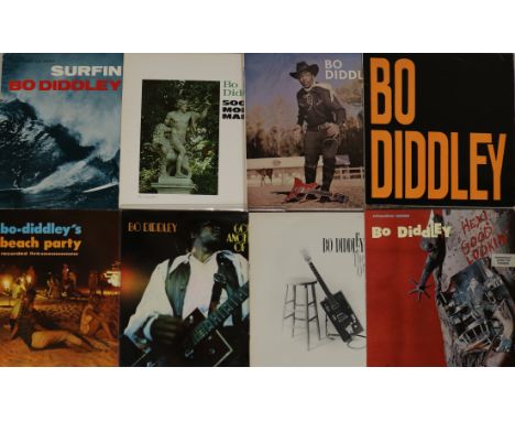 BO DIDDLEY. Riding the wave with Bo Diddley here with 13 x smashing LPs including early Checker (US) and Pye (UK) releases. T