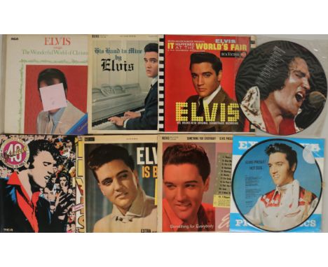 ELVIS PRESLEY. Great collection of around 50 x LPs with 1 x EP set. TItles include The E.P. Collection (housed with the comme