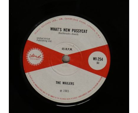 THE WAILERS - WHAT'S NEW PUSSYCAT (ISLAND WI-254). A killer early version of the famous side with a young Bob Marley singing 