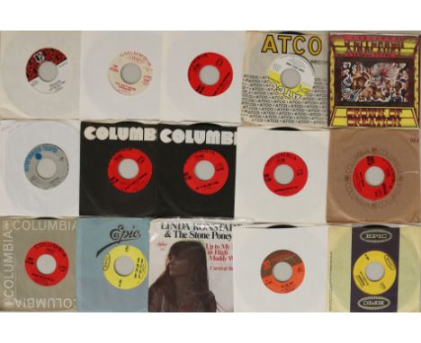 US (ISSUED) 60s ARTISTS 7". Smashing collection of over 240 x killer 45s. Artists/cat. numbers include The Doors (EK-45624), 