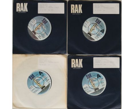 SUZI QUATRO - RAK 7" PROMO RELEASES. Unmissable selection of 4 x very seldom seen UK RAK promos from Suzi. Titles are Primiti