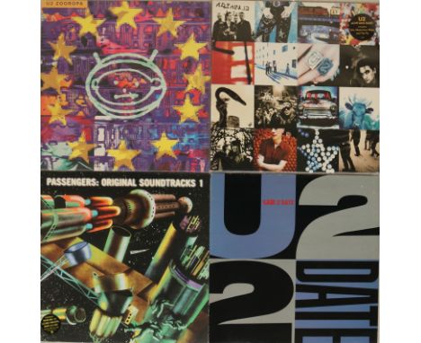 U2 AND RELATED - 90s LPs. Cracking selection of 4 x long out of print LPs. Titles are Zooropa (1993 UK original U29, 518047-1