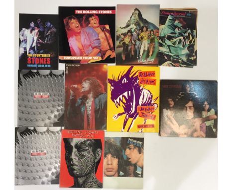 LED ZEP 1969 VISUAL THING PROGRAMME/ROLLING STONES PROGRAMMES. To include: A hardback copy of the 1969 photo book published b