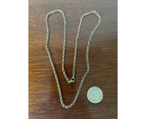 9ct GOLD CHAIN, WEIGHT APPROX 9g, APPROX 58cm LONG

 