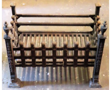 Victorian cast grate. Approx. 46cm H x 51cm W x 34cm D Used condition, scuffs and scratches