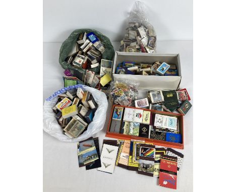 Phillumeny Collection - A quantity of assorted vintage matchboxes, books and labels. 