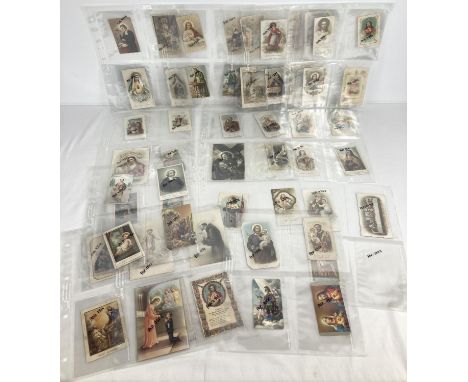 A collection of approx. 55 assorted Edwardian &amp; vintage European Communion cards. 