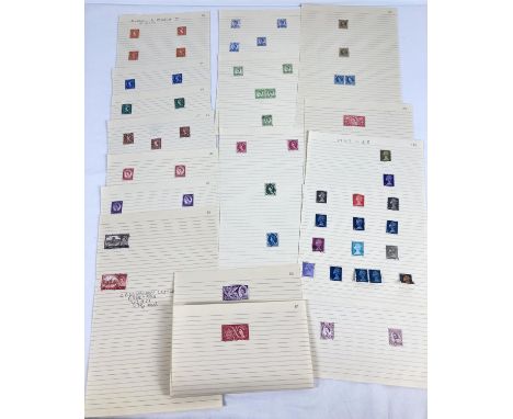 A quantity of assorted vintage stamps from Queen Elizabeth II. Dating from 1952 - 68. 