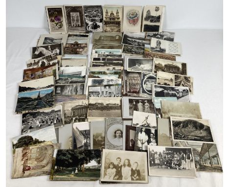 A collection of approx. 350 assorted Edwardian &amp; vintage postcards &amp; greetings cards. 