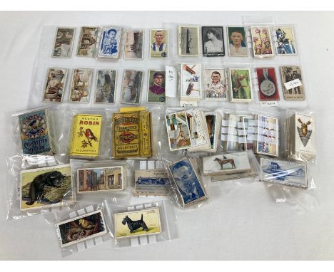 A collection of assorted vintage cigarette cards. To include: Godfrey Phillips, Hignett Bros, Morris's, Smith's Glory's Rewar