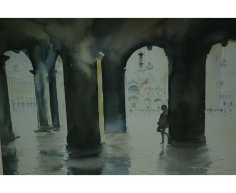 Alan Reed (contemporary) Venetian Scene, limited edition print 126/255, signed and numbered in pencil. W.64 W.54cm.