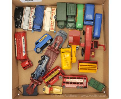 Matchbox Regular Wheels &amp; Major Packs group of 1950's to Early 1960's Issue Models Including 2 x 25a Bedford Dunlop Van; 