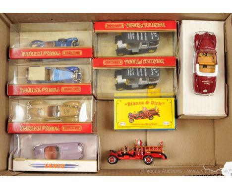 Matchbox Models of Yesteryear and Dinky Collection Code 2 issues to include Y64 Lincoln Zephyr - "Ashley Avery's Fathers Day 