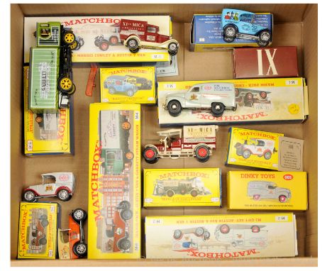 Matchbox Models of Yesteryear Code 2 issues (1) M2 Gift Set Austin A40 and Austin 7 Van - 4th MICA European Convention, (2) M