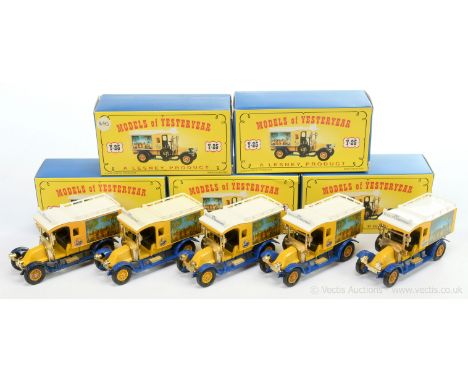 Matchbox Models of Yesteryear Code 2 issues all are Y25 Renault AG Van 2001 MICA 17th Anniversary (1) Pre-production trial mo