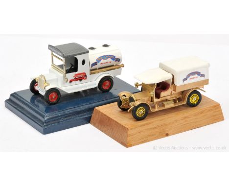 Matchbox Models of Yesteryear Code 3 issues - "Moyboyz" 2018 limited edition models (1) Y3 Ford Model T Tanker - white, mount