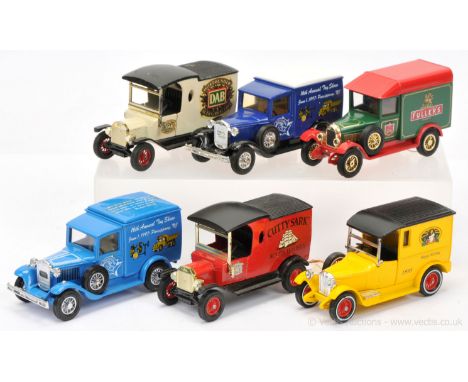 Matchbox Models of Yesteryear a group including Pre-production and Trial models to include Y5 Talbot Van 1995 Holiday model -