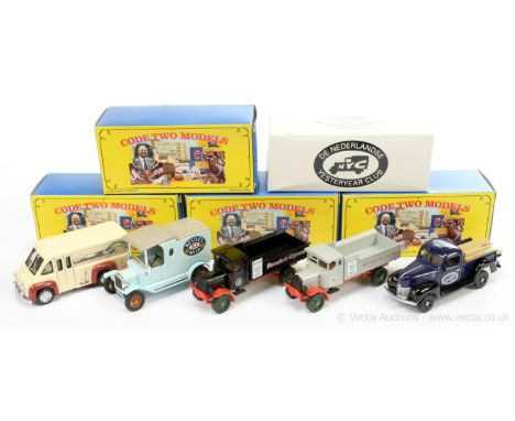 Matchbox Models of Yesteryear Code 2 issues (1) YYM38040 1940 Ford Pick-up Truck - "De Nederlandse Yesteryear Club 2002" - da