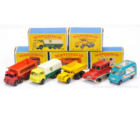 Matchbox Regular Wheels group of Commercial Vehicles to include (1) 6c Euclid Dump Truck; (2) 17d Foden Tipper Truck - withou