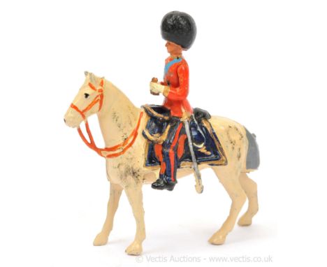 Britains - Un-catalogued - Duke, 1953 Coronation Souvenir Edition, comprising: Mounted Duke [C in C Irish Guards], Movable Ar