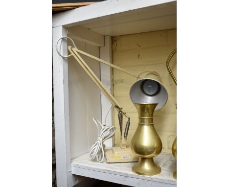 A vintage Herbert Terry Anglepoise lamp. 