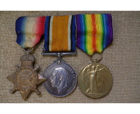 Medals: a WWI trio, to 7038 Pte H Matthews, 1/North N R, comprising: 1914 Aug-Nov Star; War Medal and Victory Medal. (3) 