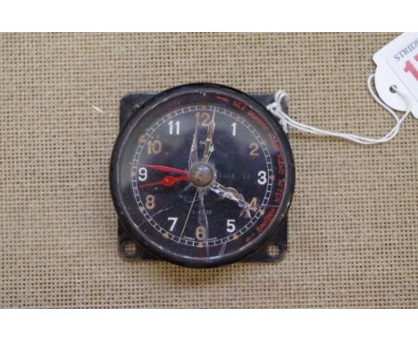 A Spitfire clock,&nbsp;the dial inscribed 'MKII, No3514/38, S Smith &amp; Sons (MA) Ld, Ref No.6A/579, L 6/38', with unidirec