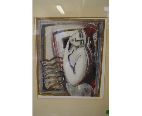 Manner of Man Ray, a figure, signed 'Ray', lithograph, I.30.5 x 25.5cm. 