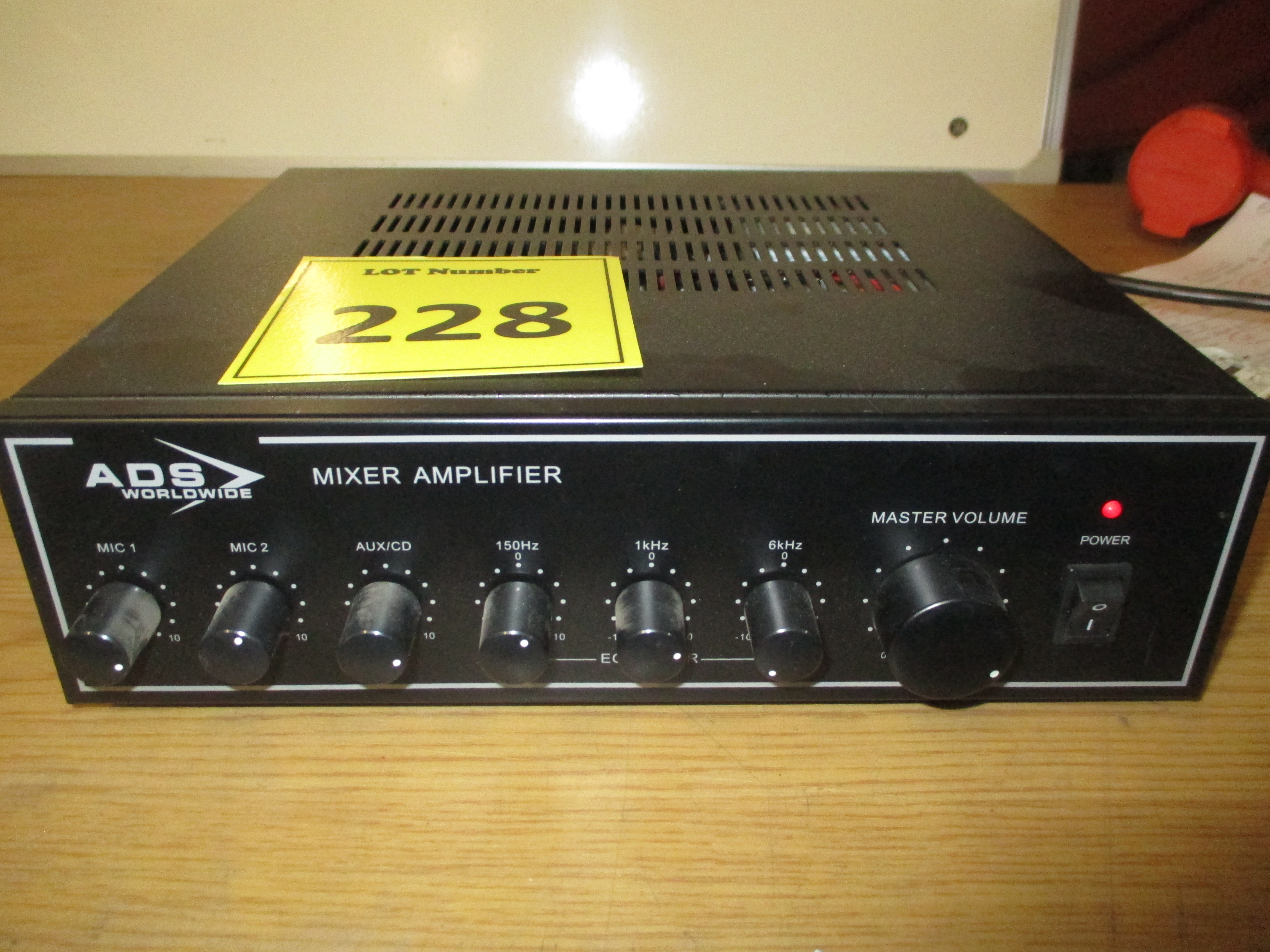 ADS WORLDWIDE MIXER AMPLIFIER. MODEL ADS 30