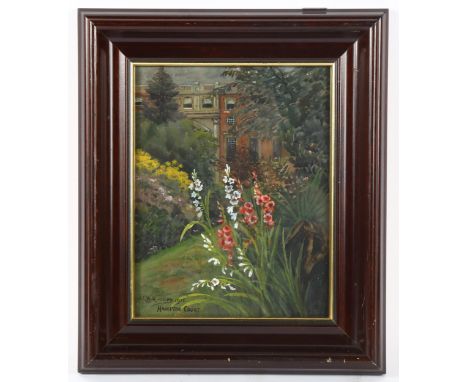 A F Wilkinson, watercolour, Hampton Court, signed and dated 1915, 25cm x 19cm, framed 