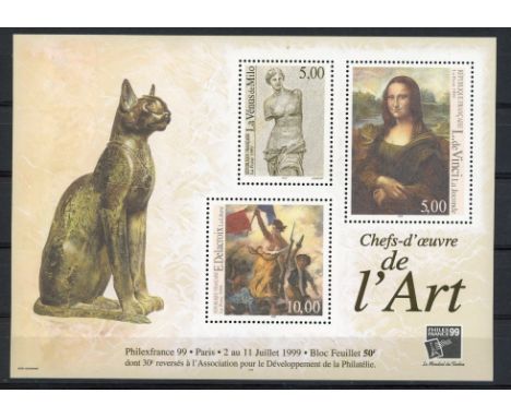 1999 Philexfrance Min Sheet U/M. SG MS3576 Cat £75