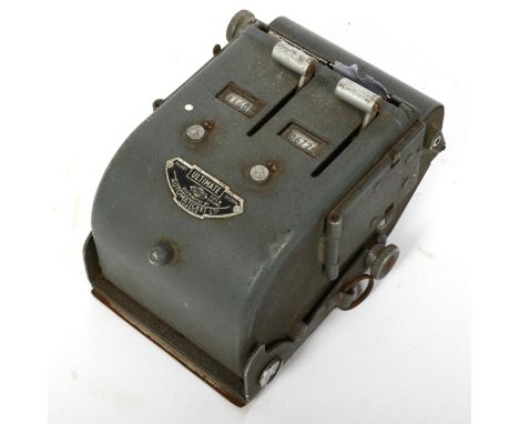 A Vintage Automaticket Ltd bell punch bus ticket machine, length 16cm 